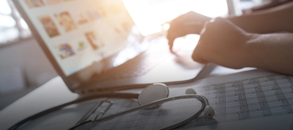 Medical professionals working together